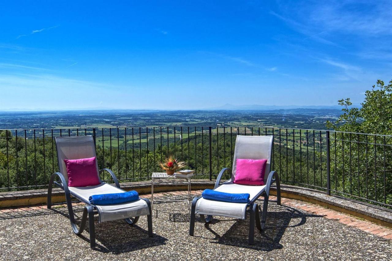 Villa Il Sole Civitella in Val di Chiana Dış mekan fotoğraf